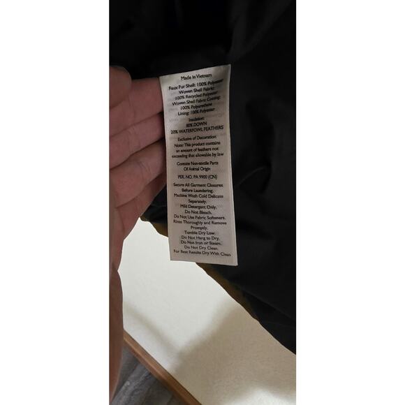 Eddie Bauer Jacket Womens Large Antique Bronze Twisp Down 650 Fill Sherpa Fleece - Picture 12 of 16